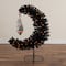 4ft. Pre-Lit Artificial Halloween Black Moon & Skull Tree with 250 Orange & Purple LED Lights